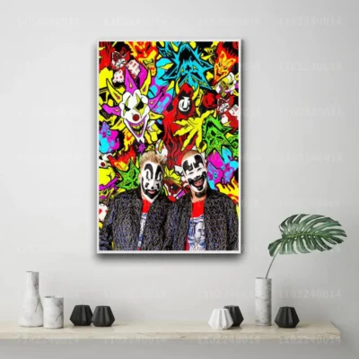 insane clown posse band 24x36 Decorative Canvas Posters Room Bar Cafe Decor Gift Print Art Wall 11 - Insane Clown Posse Store
